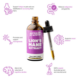 Lions mane Dog and cat herbal tonics
Organic herbal drops for pets Liquid herbal de-stress formulas pain relief for pets IVDD spinal surgery pain relief rehab help surgery recovery medication