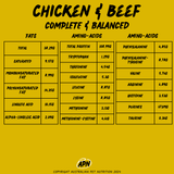 DOG- Chicken & Beef Blend (Completed and Balanced) - Nutritional Profile High-protein meat blends
Raw meat meals for dogs
Natural meat pet food
Offal-rich dog meals
Nutrient-packed pet food
Beef liver dog food
Organ meat for pets