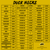 Duck Necks - Nutritional Profile Pet bones
Raw bones for dogs
Natural bone chews
Organic pet bones
Natural bones for dogs
Raw dog chews