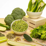 Seasonal Vege - Green Meal Booster Veggie mixes for dogs Low-calorie pet food toppers Gluten-free vegetable toppers Raw carrot dog topper Nutrient-dense veggie mix Dog food with vegetables