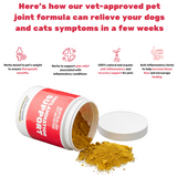 Inflammation support turmeric joint care for dogs natural pain care for dogs vet-approved joint care for dog