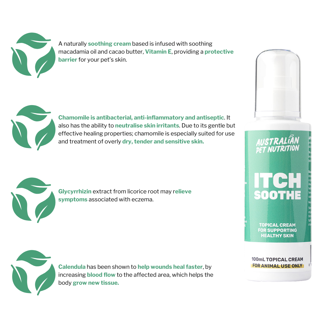 Dog anti-itch spray Healing skin cream for pets Organic pet skin lotion
