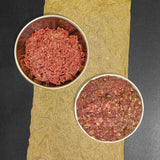 DOG Venison, Goat, Lamb and Kangaroo Blend (Completed and Balanced) Complete grain-free dog blends
Low-allergy dog food
Low-carb dog food options
Senior dog nutrition